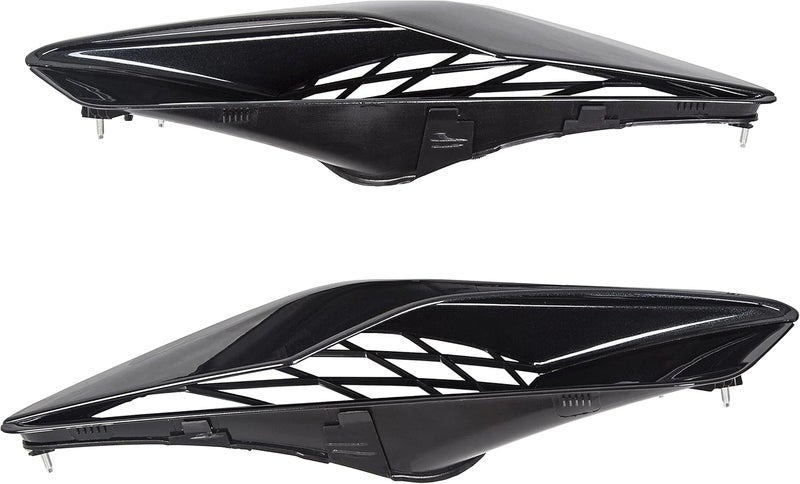 ALMULOO Rear Upper Quarter Panel Vents Compatible with 2014-2019 Chevrolet Corvette C7 Z06 Panel Scoops ABS Plastic - Image 3